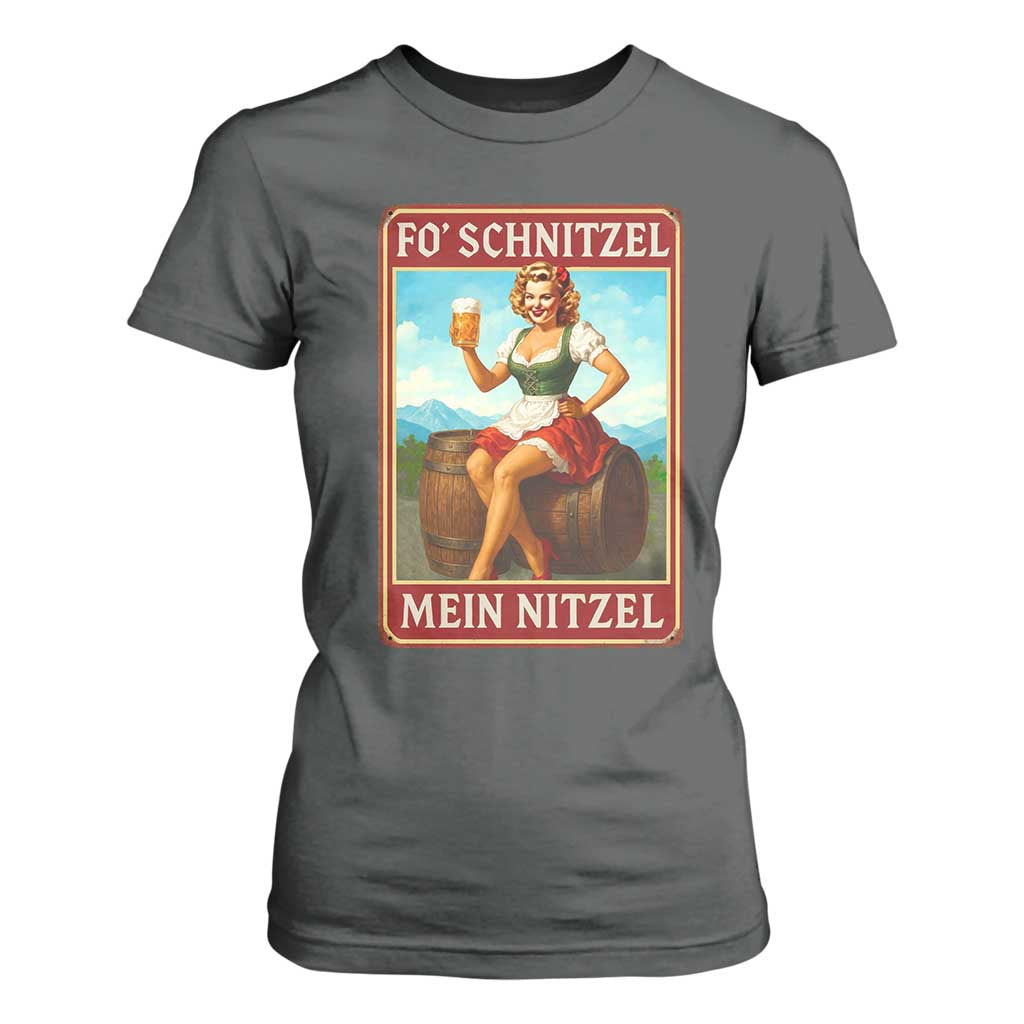 Funny Oktoberfest T Shirt For Women German Octoberfest Matching Drinking Beer Pun Up Girl TS10 Dark Heather Print Your Wear