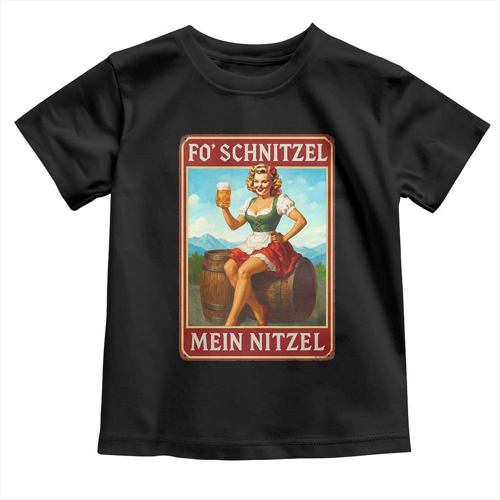 Funny Oktoberfest Toddler T Shirt German Octoberfest Matching Drinking Beer Pun Up Girl TS10 Black Print Your Wear