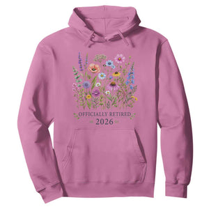 Officially Retired 2026 Wildflowers Botanical Floral Graphic Hoodie TS10 Azalea Print Your Wear