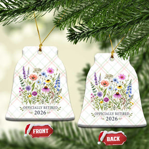 Officially Retired 2026 Wildflowers Botanical Floral Graphic Ceramic Ornament TS10 Print Your Wear