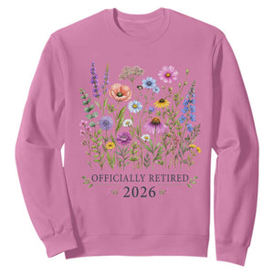 Officially Retired 2026 Wildflowers Botanical Floral Graphic Sweatshirt TS10 Azalea Print Your Wear