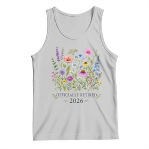 Officially Retired 2026 Wildflowers Botanical Floral Graphic Tank Top TS10 Ash Print Your Wear