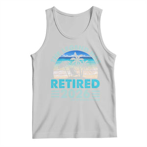 The Legend Has Retired 2026 Tank Top Vintage Tropical Beach Sunset Graphic Ocean Vibes TS10 Ash Print Your Wear