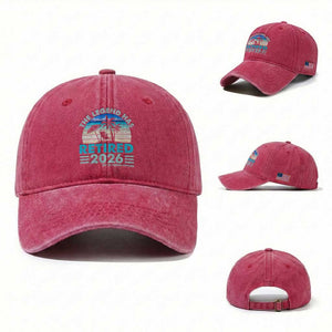 The Legend Has Retired 2026 Washed Cotton Baseball Cap Vintage Tropical Beach Sunset Graphic Ocean Vibes