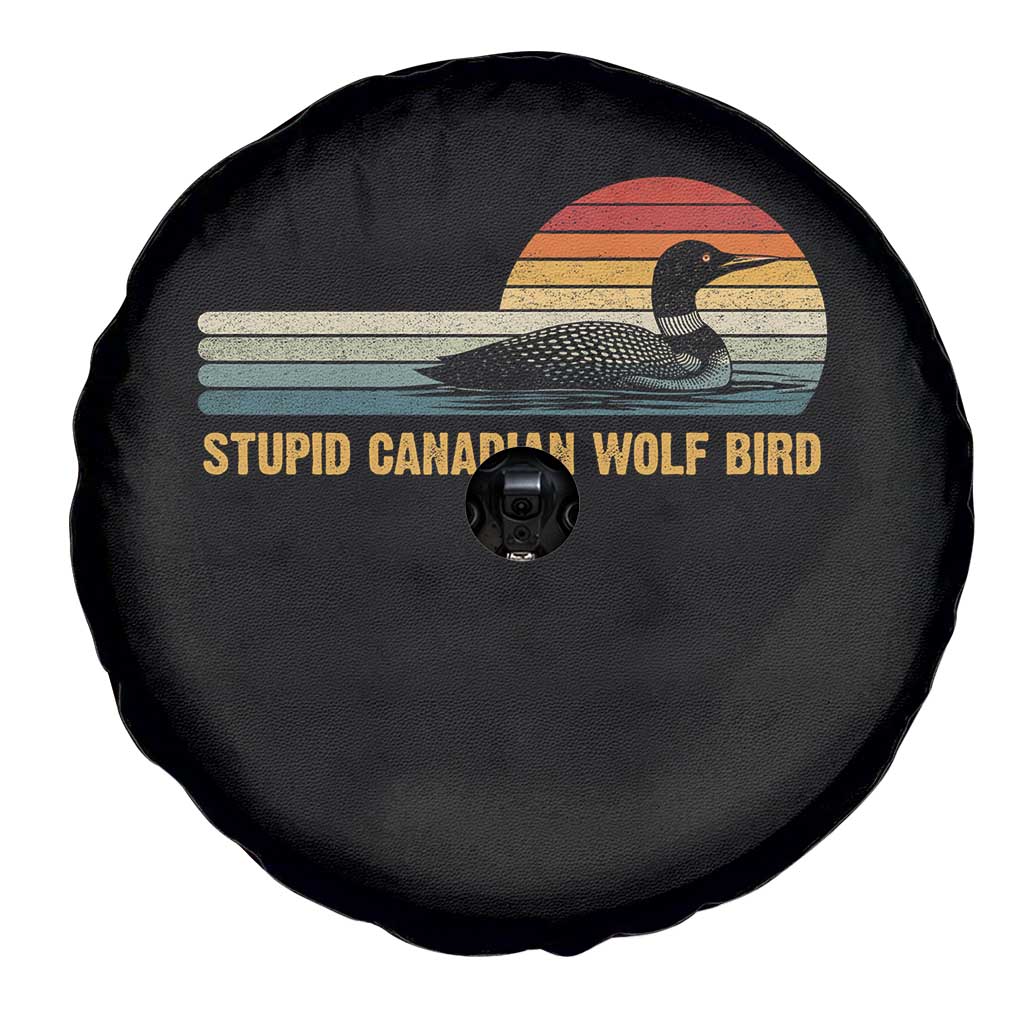 Stupid Canadian Wolf Bird Spare Tire Cover Retro LGBT Hockey Fan TS10 Print Your Wear