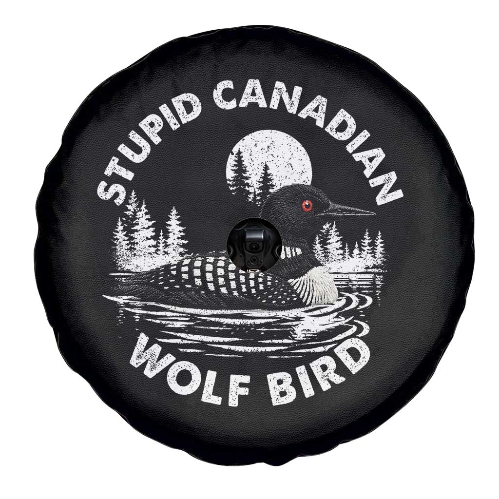 Stupid Canadian Wolf Bird Spare Tire Cover Sarcastic LGBT Hockey Fan TS10 Print Your Wear