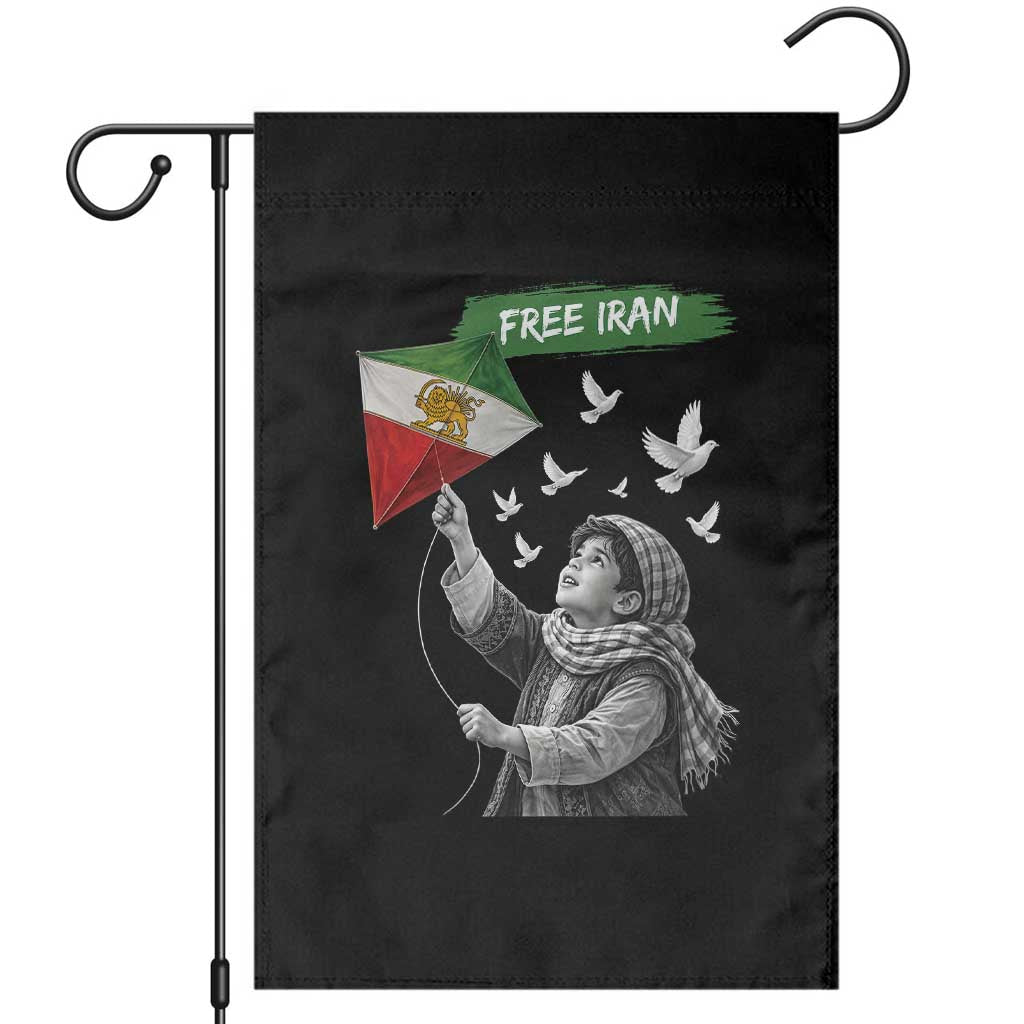 Free Iran Garden Flag Lion And Sun Flag Persian Freedom Movement TS10 Black Print Your Wear