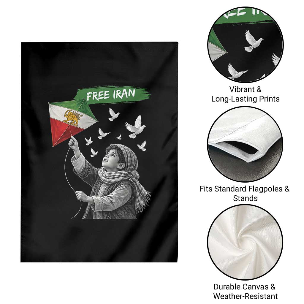 Free Iran Garden Flag Lion And Sun Flag Persian Freedom Movement TS10 Print Your Wear