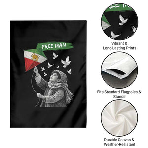 Free Iran Garden Flag Lion And Sun Flag Persian Freedom Movement TS10 Print Your Wear