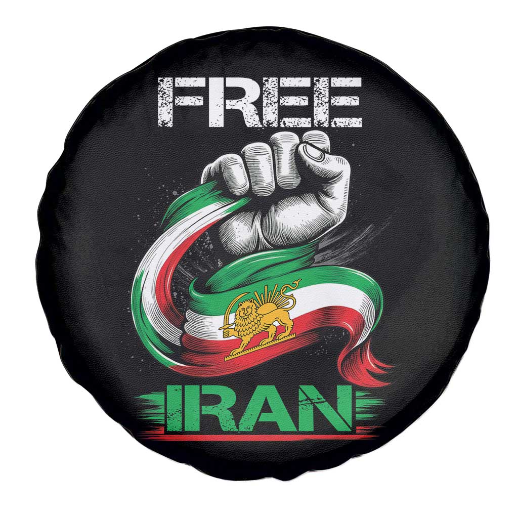 Free Iran Spare Tire Cover Iran Lion Sun Flag Fist TS10 Print Your Wear