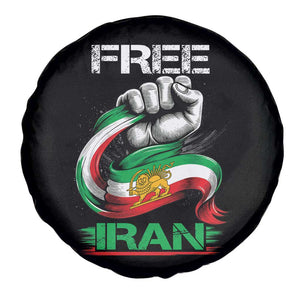 Free Iran Spare Tire Cover Iran Lion Sun Flag Fist TS10 Print Your Wear