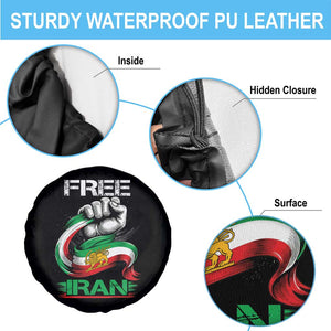 Free Iran Spare Tire Cover Iran Lion Sun Flag Fist TS10 Print Your Wear