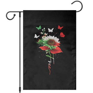 Free Iran Protest Garden Flag Sunflower Flag TS10 Black Print Your Wear