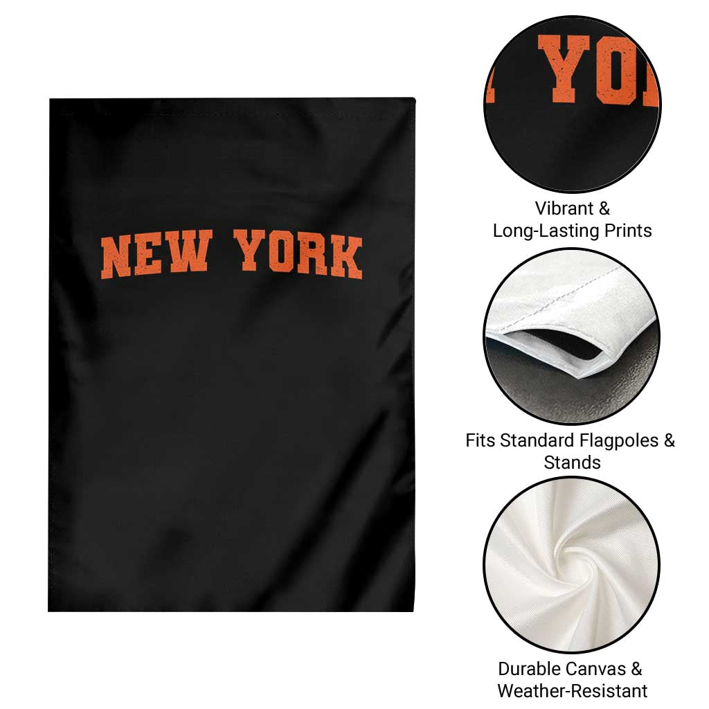 New York Garden Flag Vintage Varsity Sports Throwback Design TS10 Print Your Wear