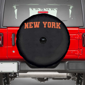New York Spare Tire Cover Vintage Varsity Sports Throwback Design TS10 Black Print Your Wear