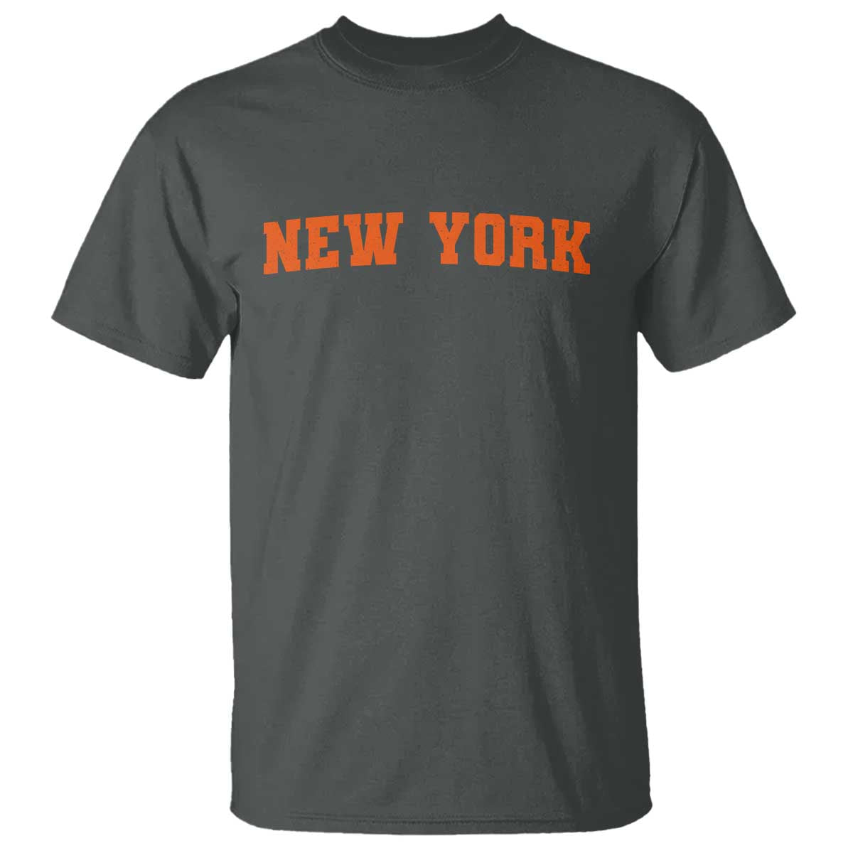 New York T Shirt Vintage Varsity Sports Throwback Design TS10 Dark Heather Print Your Wear