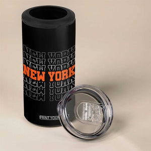 Vintage New York 4 in 1 Can Cooler Tumbler Name Retro Design TS10 Print Your Wear