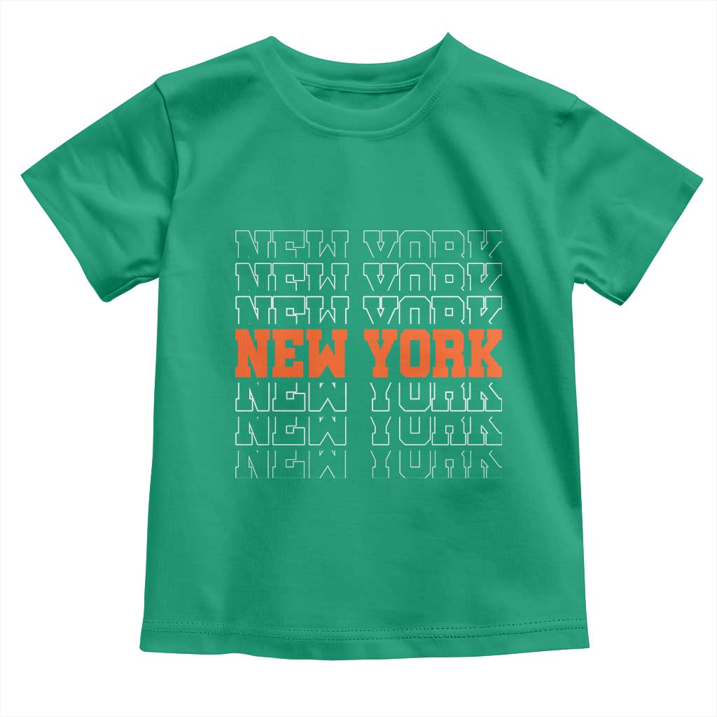 Vintage New York Toddler T Shirt Name Retro Design TS10 Irish Green Print Your Wear