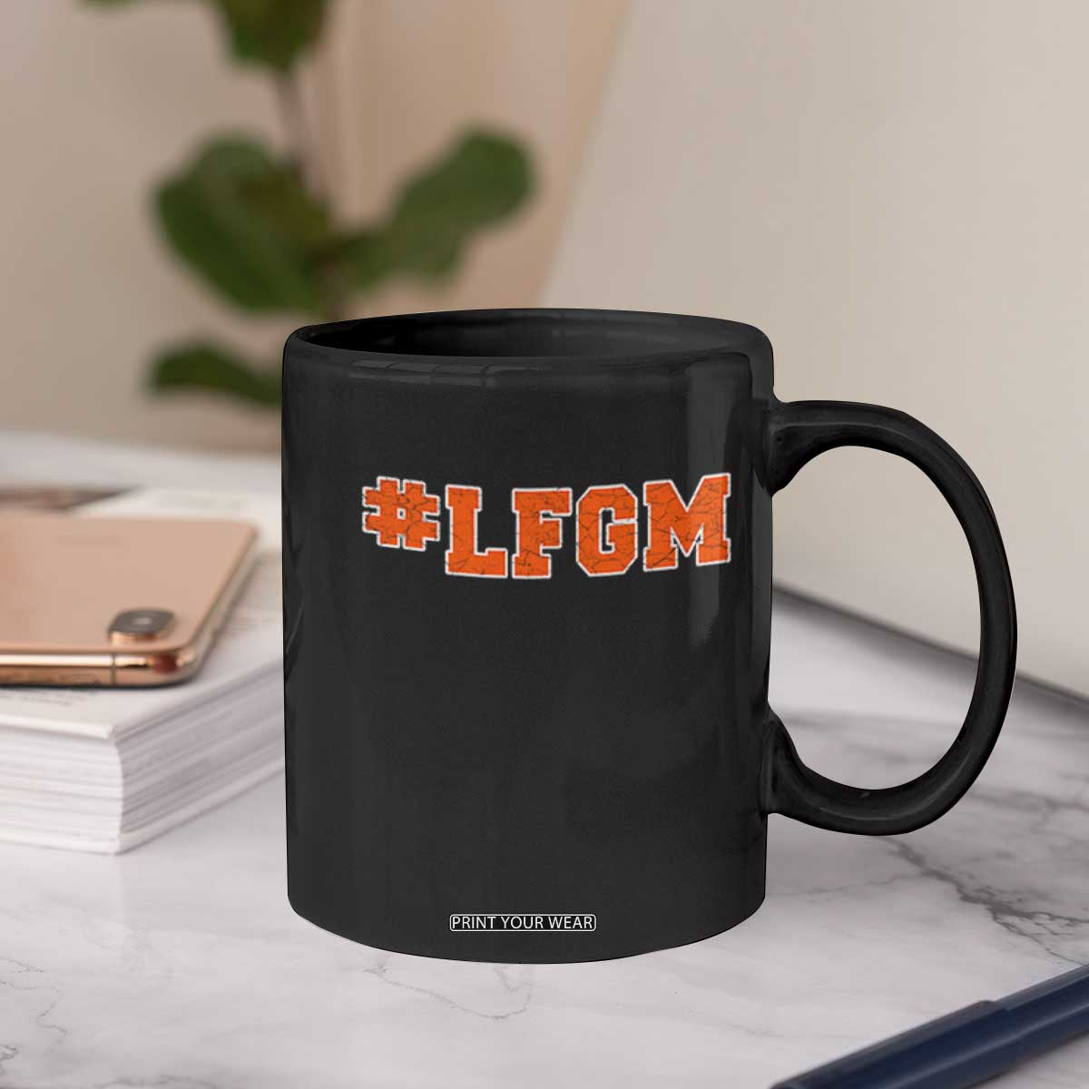 LFGM Coffee Mug Vintage Retro Throwback Design TS10 Print Your Wear
