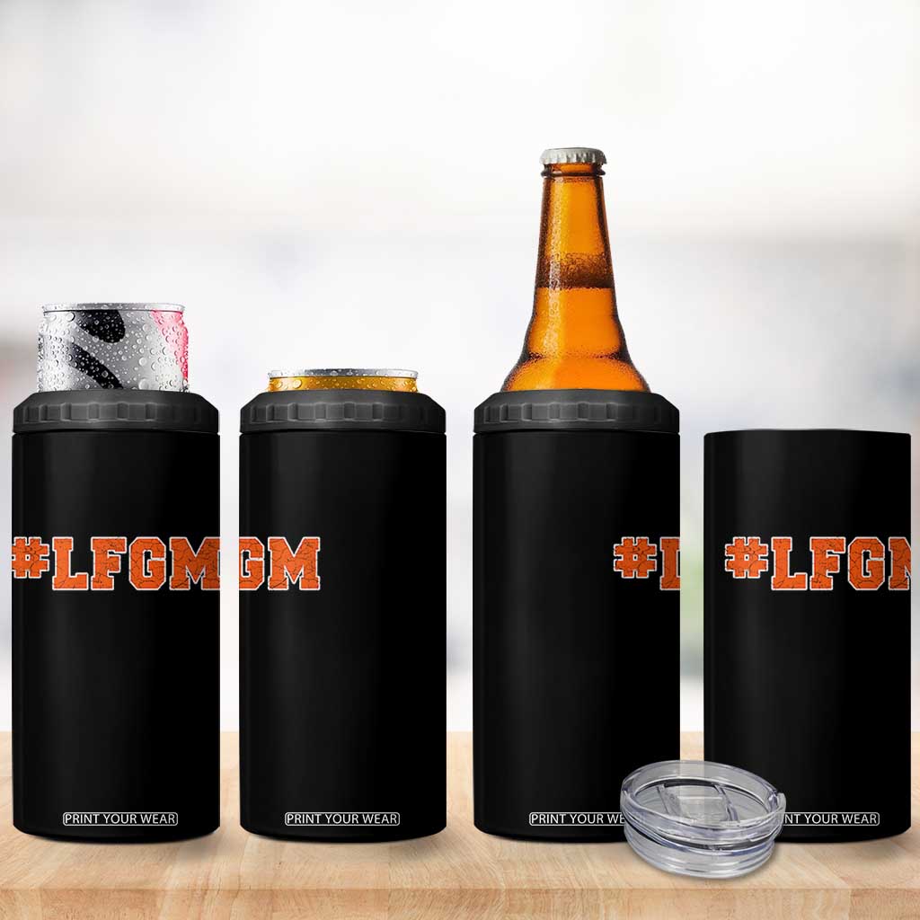 LFGM 4 in 1 Can Cooler Tumbler Vintage Retro Throwback Design TS10 Print Your Wear