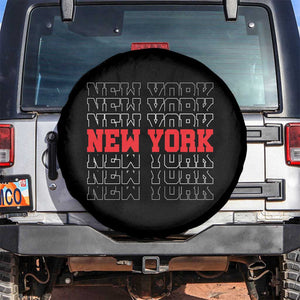 New York Vintage Spare Tire Cover State Pride Classic Throwback Design TS10 No hole Black Print Your Wear