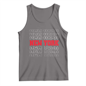 New York Vintage Tank Top State Pride Classic Throwback Design TS10 Deep Heather Print Your Wear