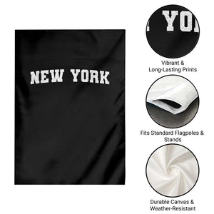 New York Vintage Varsity Sports Garden Flag State Pride TS10 Print Your Wear