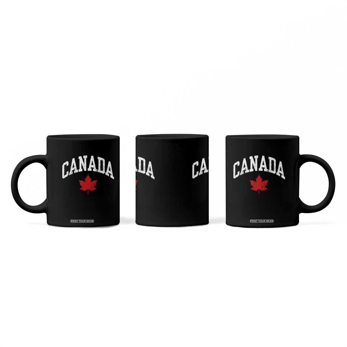 Canada Maple Leaf Coffee Mug Canadian Pride TS10 Print Your Wear