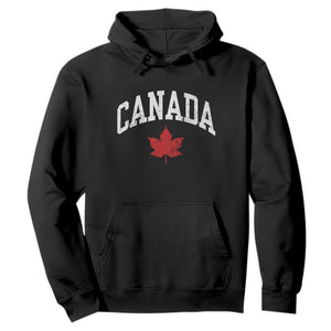 Canada Maple Leaf Hoodie Canadian Pride TS10 Black Print Your Wear
