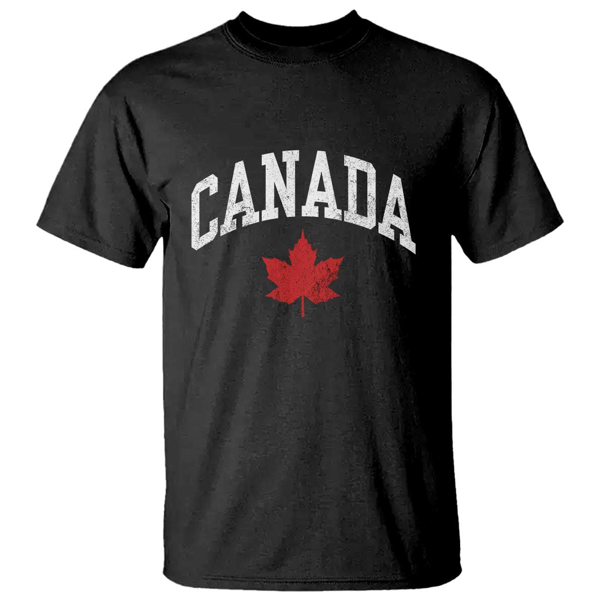 Canada Maple Leaf T Shirt Canadian Pride TS10 Black Print Your Wear