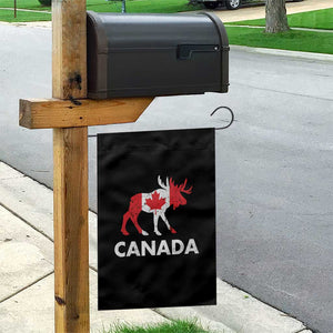 Canada Moose Maple Leaf Garden Flag Canadian Pride TS10 Print Your Wear