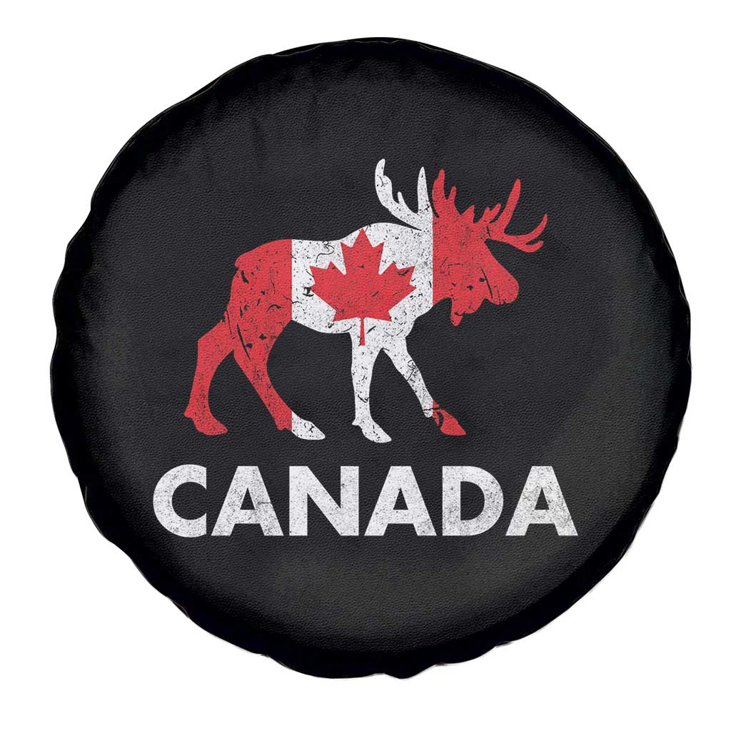 Canada Moose Maple Leaf Spare Tire Cover Canadian Pride TS10 Print Your Wear
