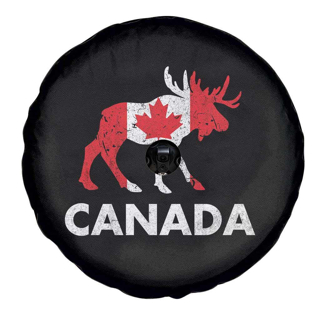 Canada Moose Maple Leaf Spare Tire Cover Canadian Pride TS10 Print Your Wear