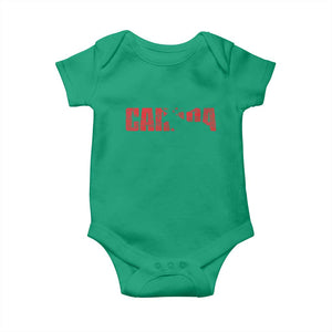 Canada Moose Baby Onesie Canadian Pride TS10 Irish Green Print Your Wear