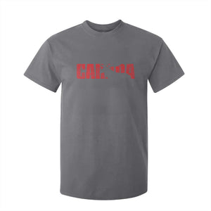 Canada Moose T Shirt For Kid Canadian Pride TS10 Charcoal Print Your Wear
