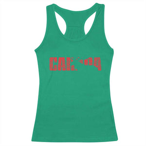 Canada Moose Racerback Tank Top Canadian Pride TS10 Irish Green Print Your Wear