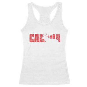 Canada Moose Racerback Tank Top Canadian Pride TS10 White Print Your Wear