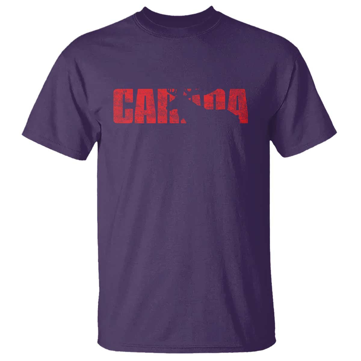 Canada Moose T Shirt Canadian Pride TS10 Purple Print Your Wear