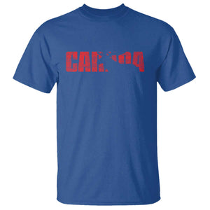 Canada Moose T Shirt Canadian Pride TS10 Royal Blue Print Your Wear