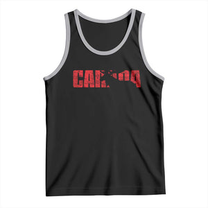 Canada Moose Tank Top Canadian Pride TS10 Black Athletic Heather Print Your Wear
