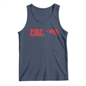 Canada Moose Tank Top Canadian Pride TS10 Navy Print Your Wear