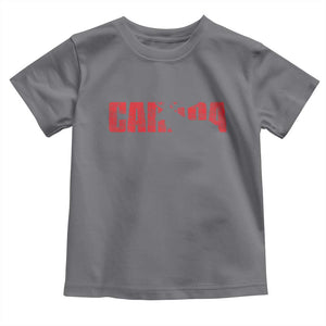 Canada Moose Toddler T Shirt Canadian Pride TS10 Charcoal Print Your Wear