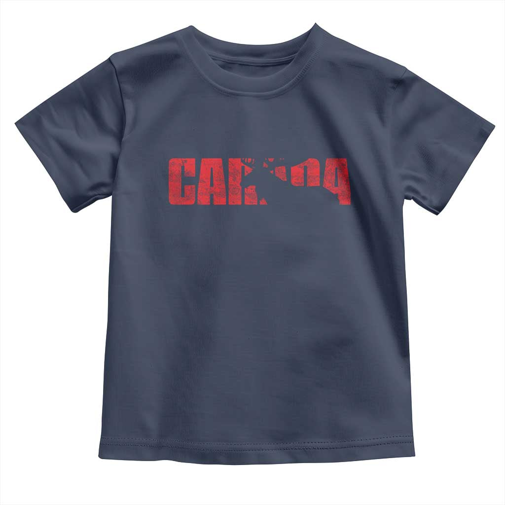 Canada Moose Toddler T Shirt Canadian Pride TS10 Navy Print Your Wear
