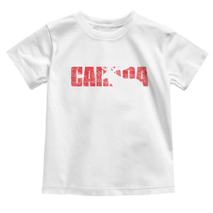 Canada Moose Toddler T Shirt Canadian Pride TS10 White Print Your Wear