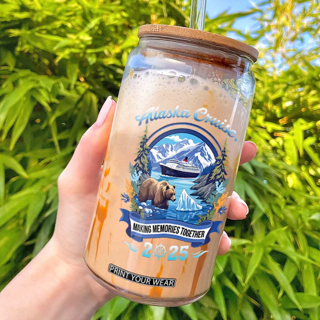 Alaska Cruising Glass Can Alaskan Cruisin Together Matching Family Cruise TS10 Black Print Your Wear