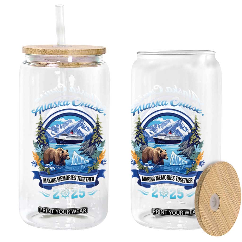 Alaska Cruising Glass Can Alaskan Cruisin Together Matching Family Cruise TS10 Print Your Wear
