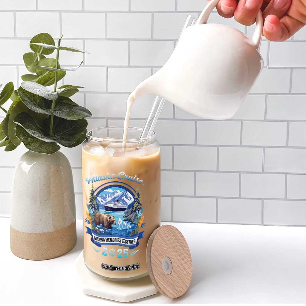 Alaska Cruising Glass Can Alaskan Cruisin Together Matching Family Cruise TS10 Print Your Wear