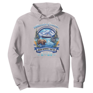 Alaska Cruising Hoodie Alaskan Cruisin Together Matching Family Cruise TS10 Ice Gray Print Your Wear