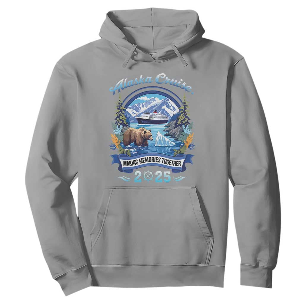 Alaska Cruising Hoodie Alaskan Cruisin Together Matching Family Cruise TS10 Sport Gray Print Your Wear