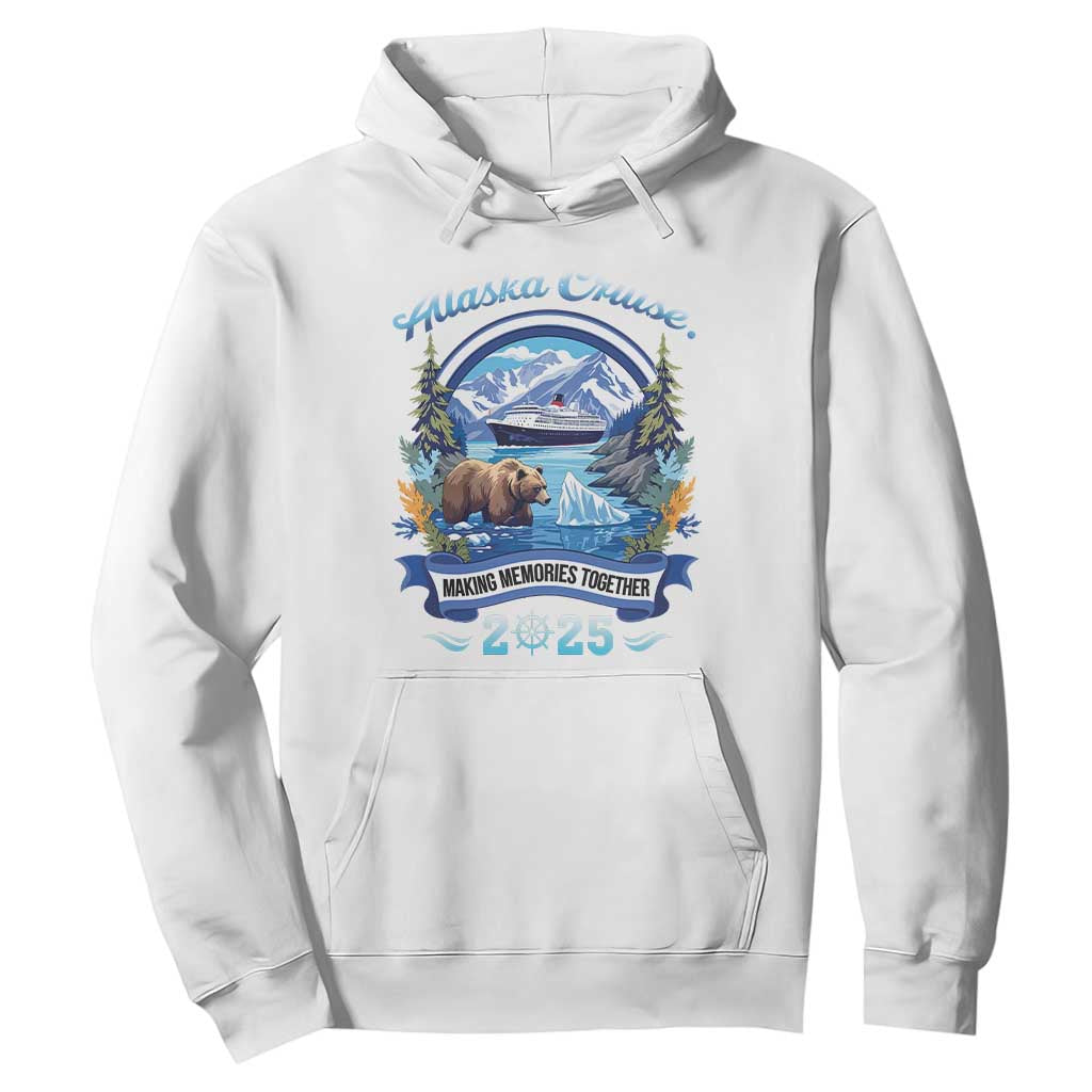 Alaska Cruising Hoodie Alaskan Cruisin Together Matching Family Cruise TS10 White Print Your Wear